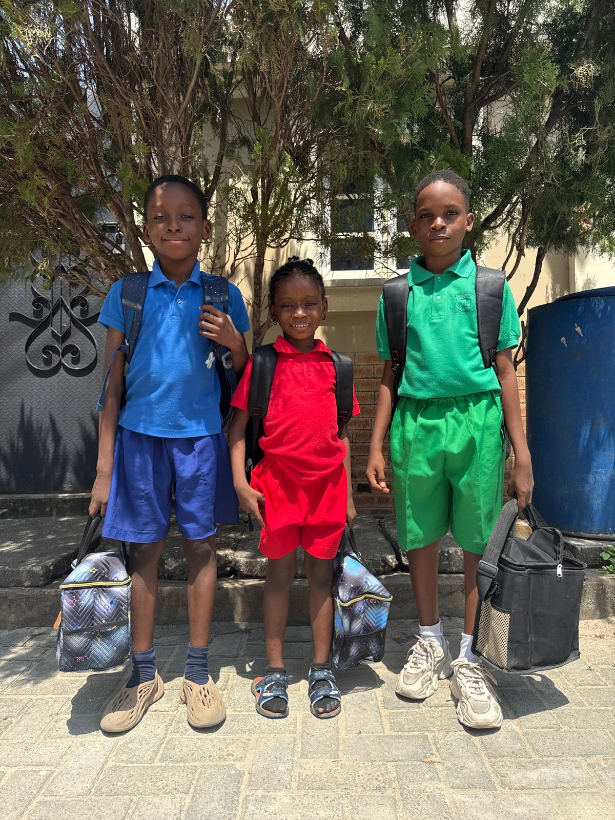 School children in uniforms spotted across Nigerian cities