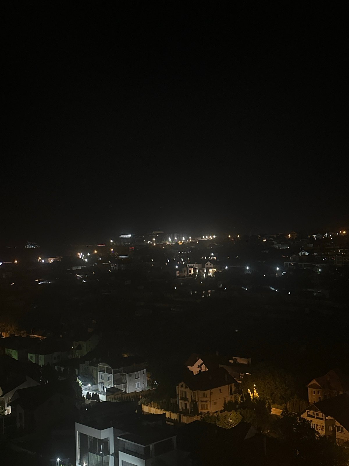 Late-night gaming session under Chișinău's city lights