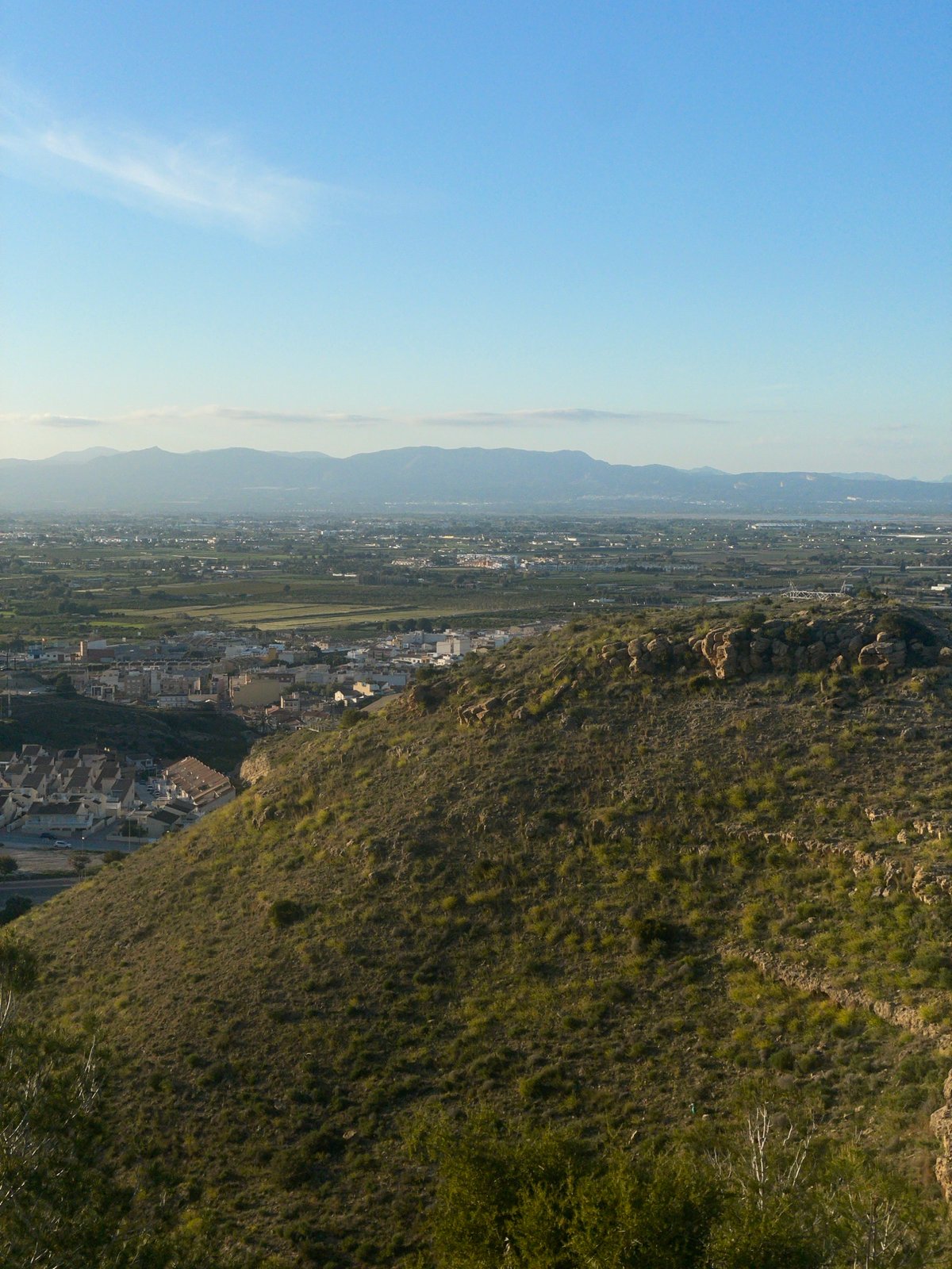 Elevated views capture Rojales Spain residential landscape and development