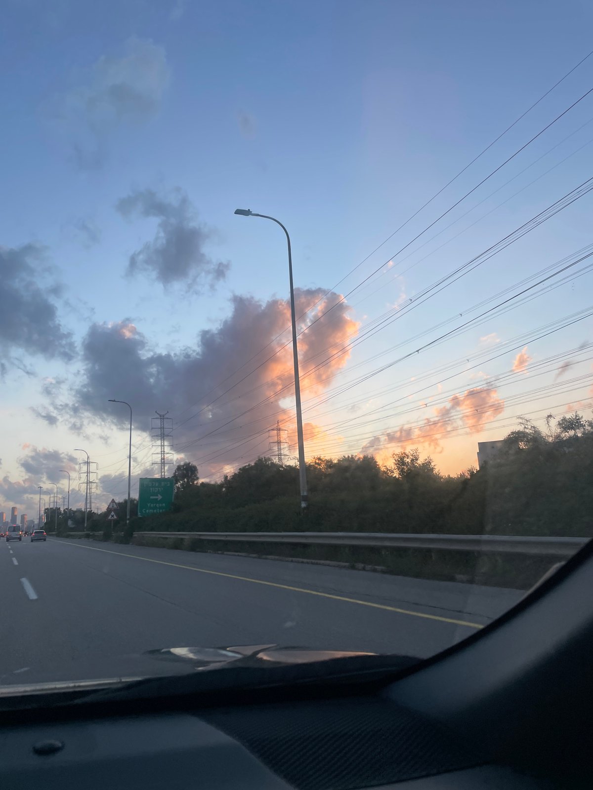 Rush hour traffic documented across Petah Tikva streets