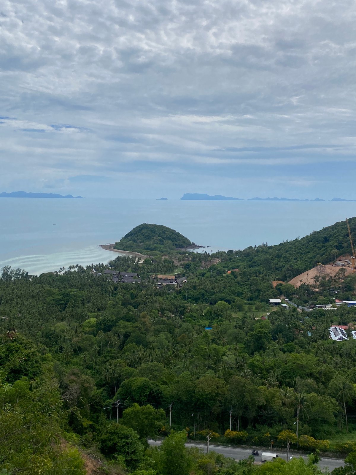 Journey documented through tropical Baan Thong Po coastal area