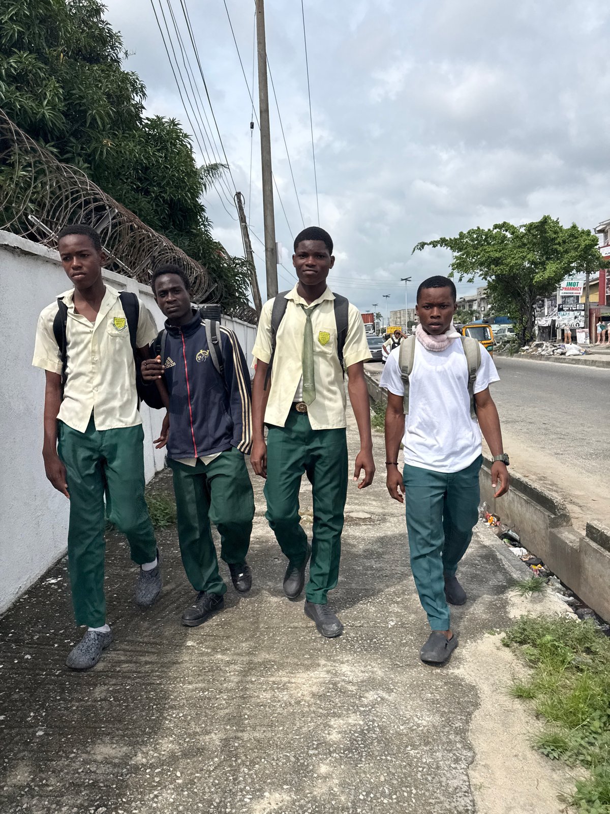 Daily life scenes documented across Ado, Nigeria Tuesday afternoon