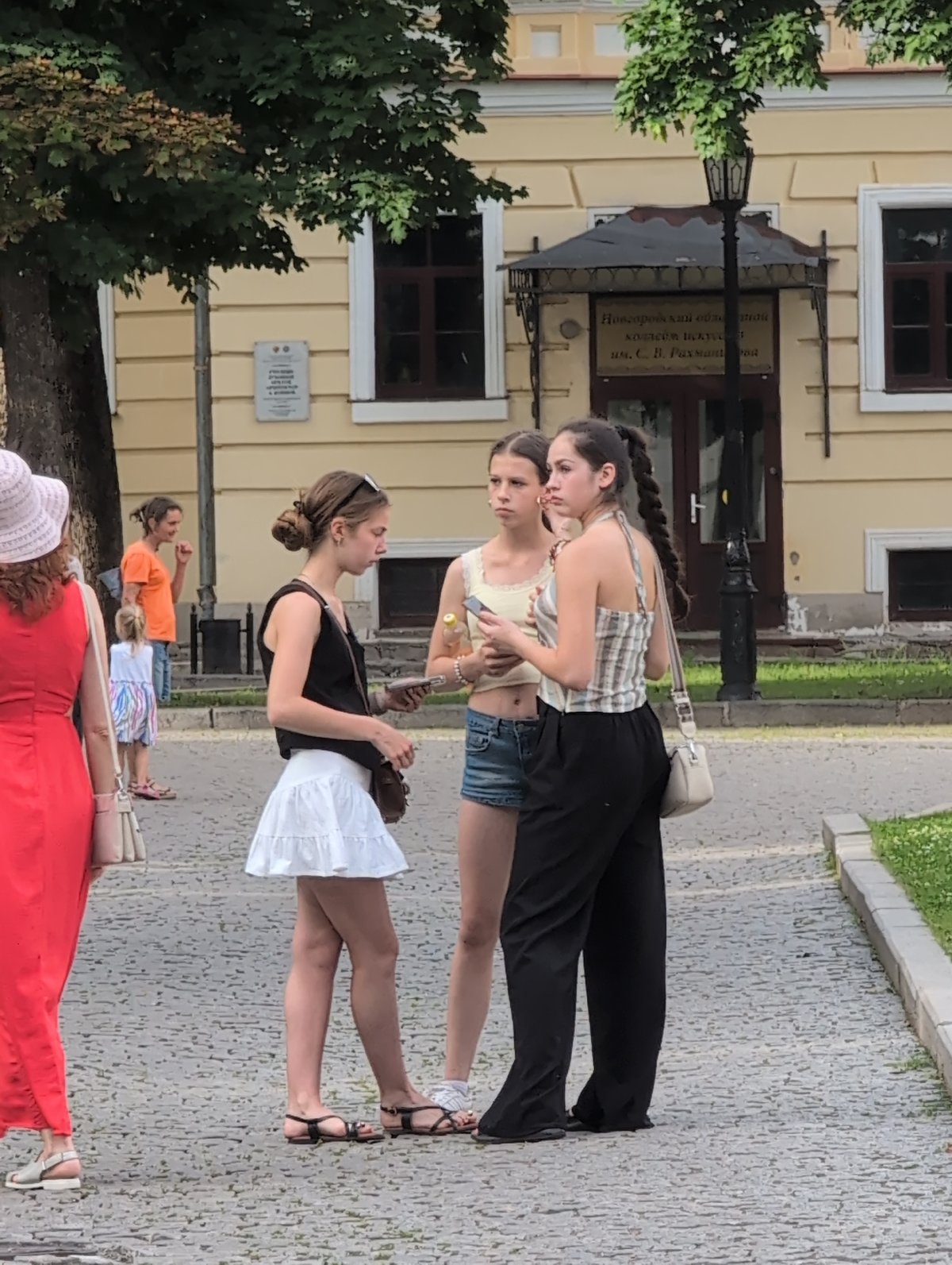 Summer afternoon at the Novgorod Kremlin and riverside