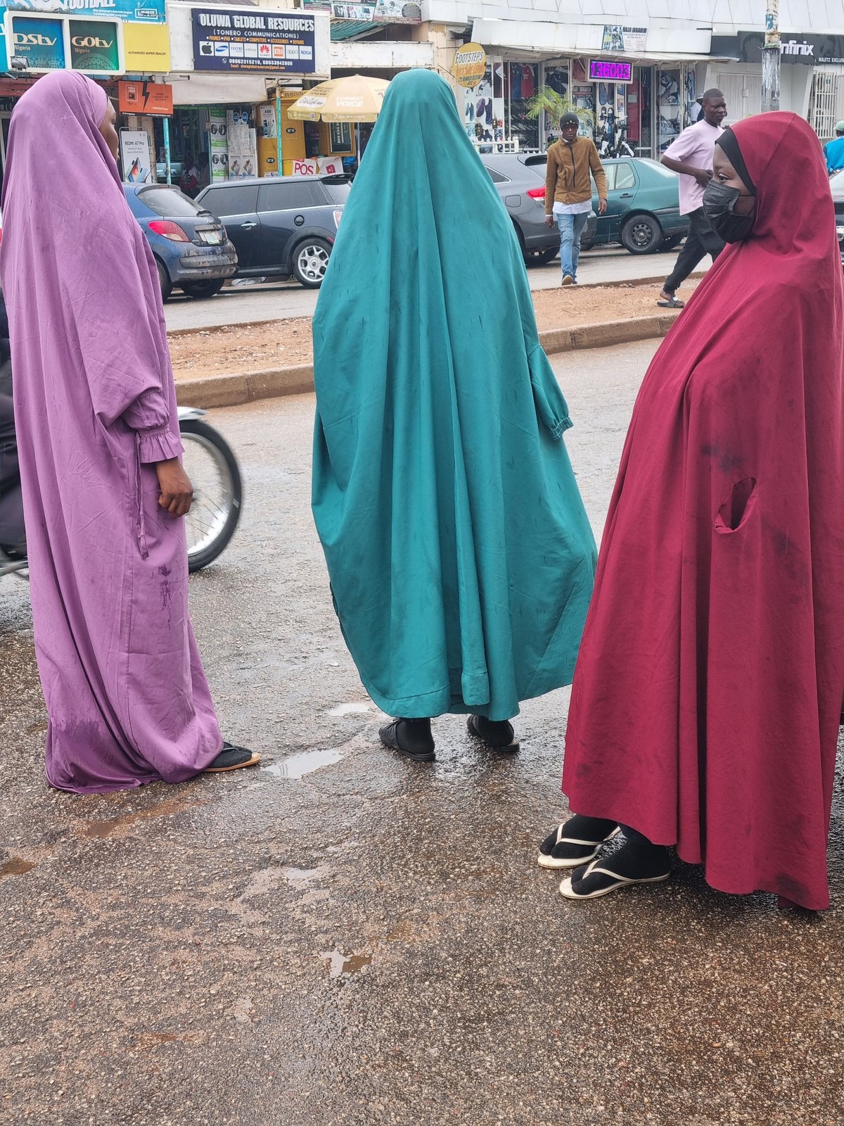 Daily life scenes documented across Jos, Nigeria over morning hours