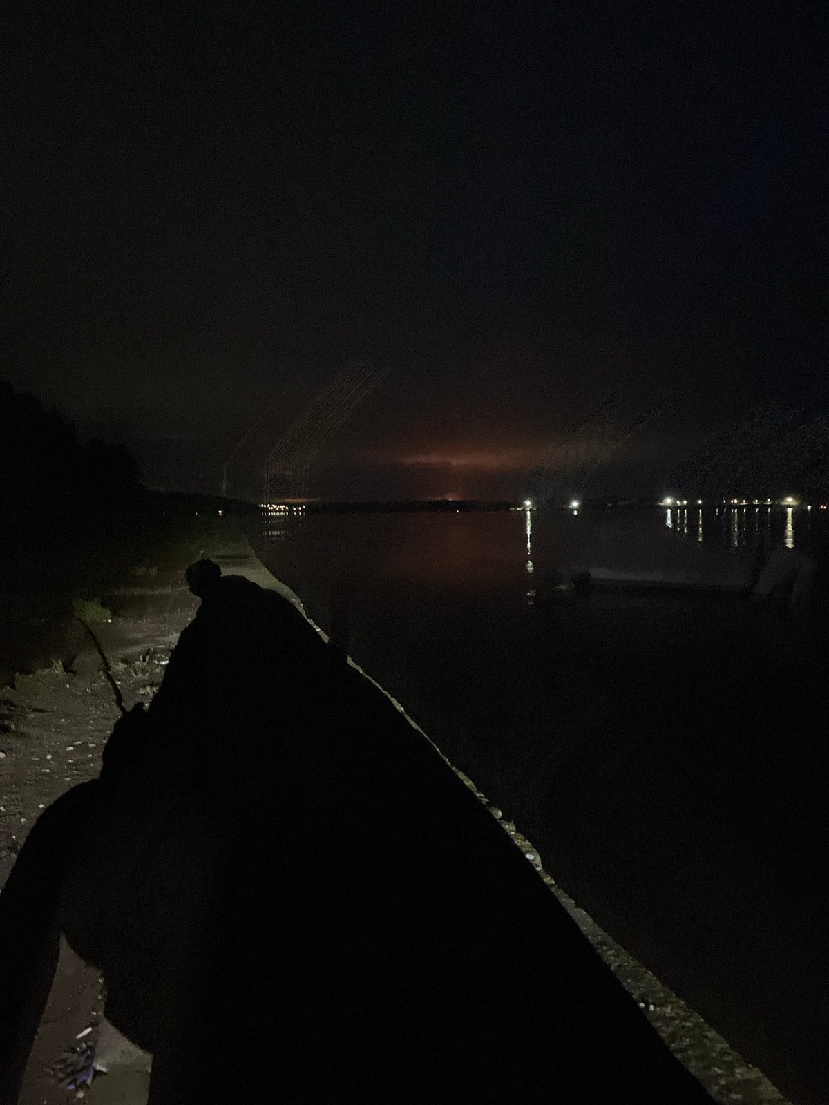 Night fishing yields catch near Chaikovsky hydroelectric dam