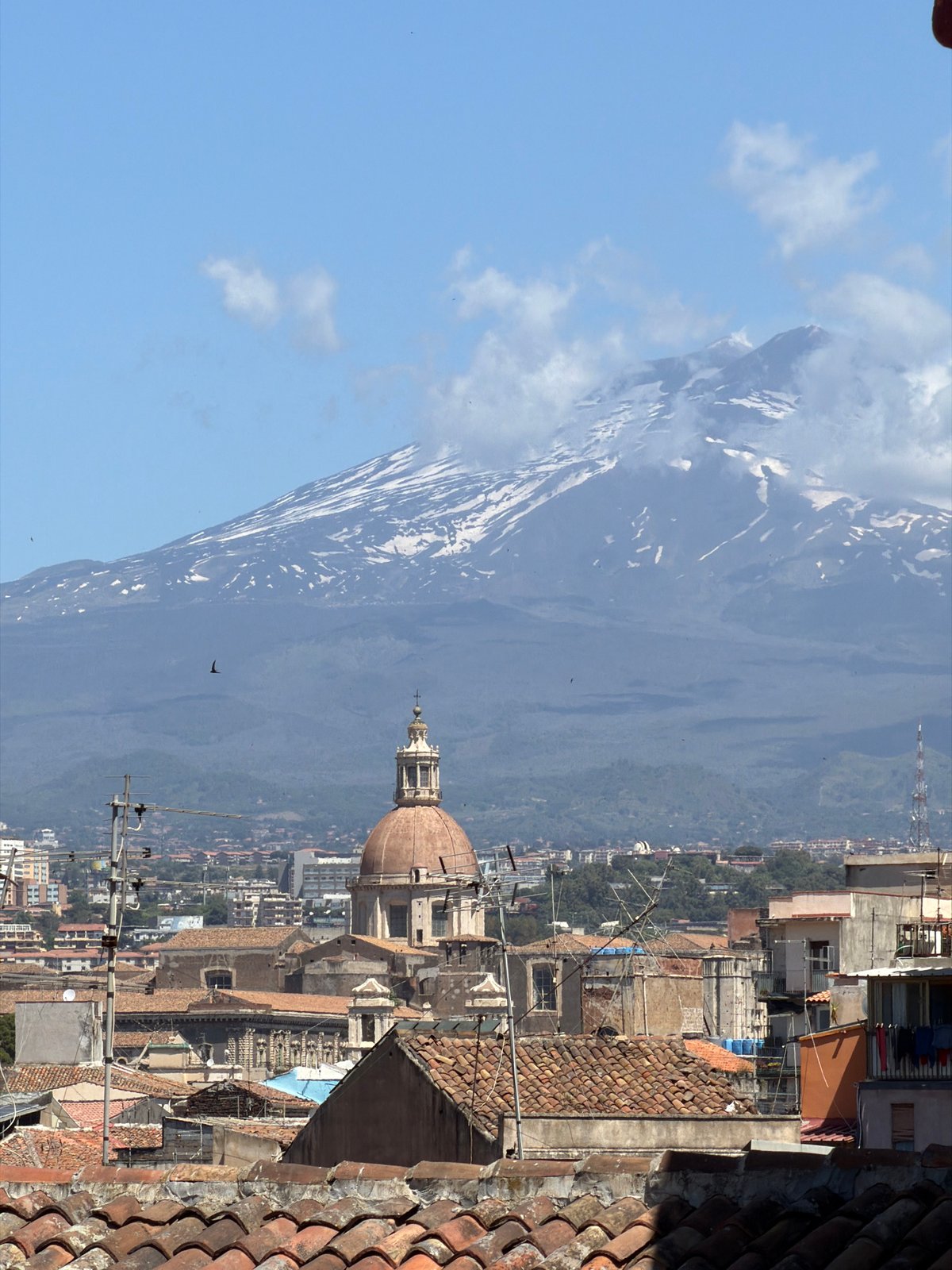 Morning street scenes documented across Catania, Italy neighborhoods