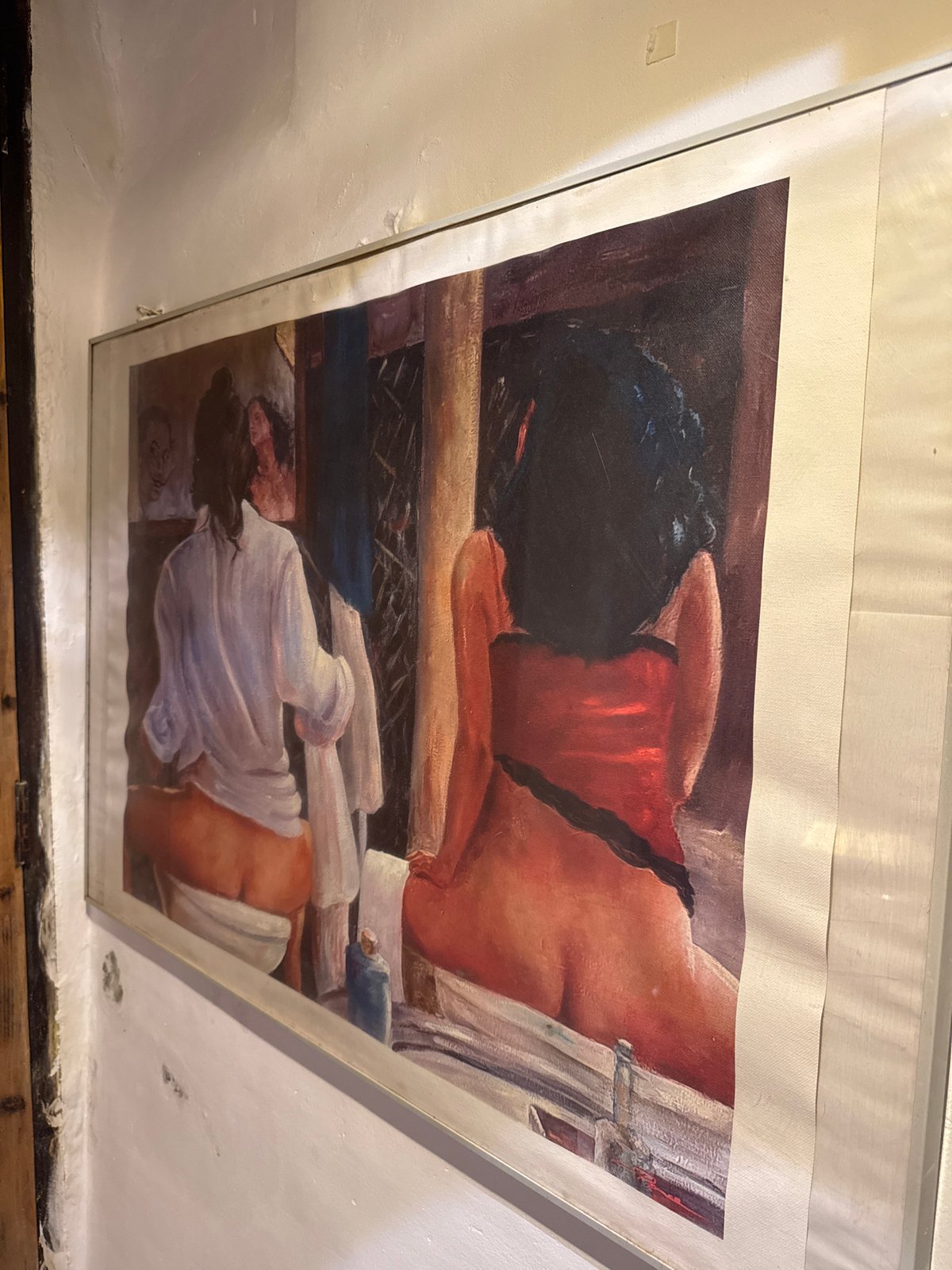 Art and transportation glimpsed in Spanish coastal village