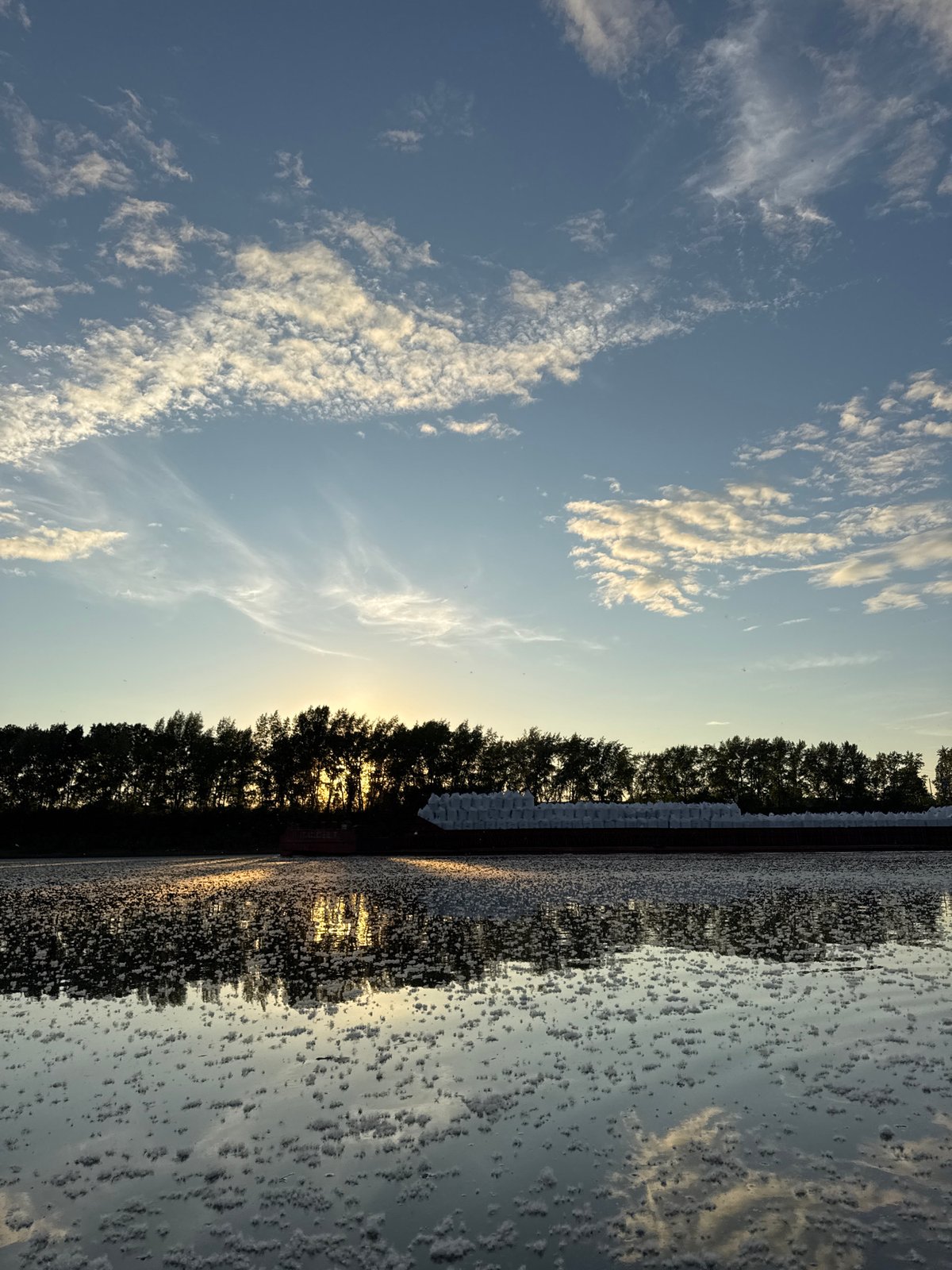 Golden hour riverside moments documented in Chaikovsky, Russia