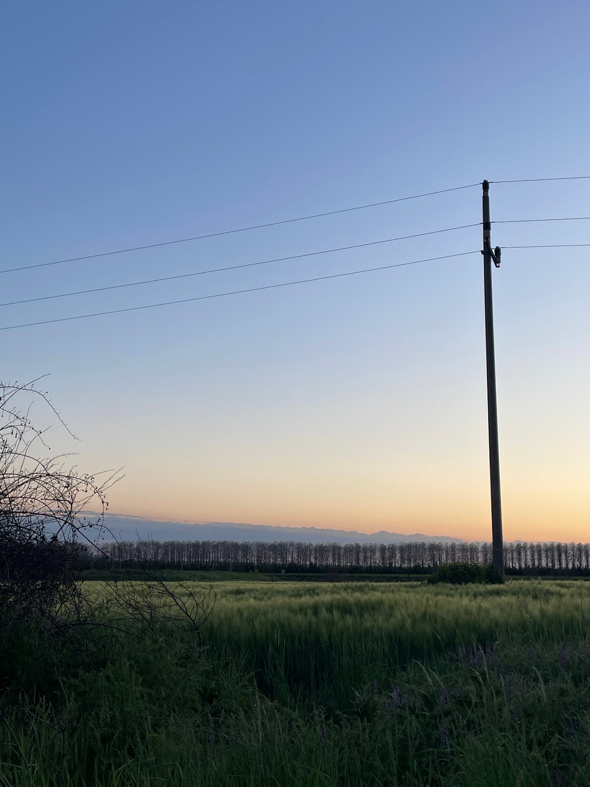 Evening scenes documented across rural Indjija Municipality, Serbia