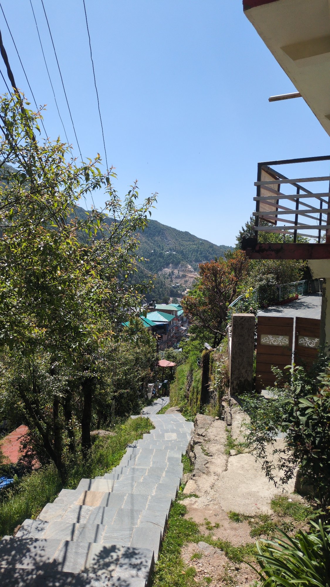 Morning scenes captured in hillside town of Haini, India