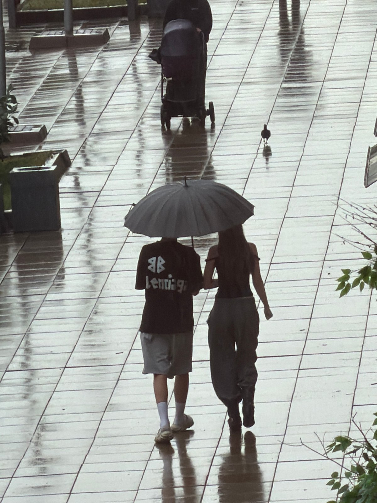 Krasnoyarsk streets flood during heavy midday rainstorm