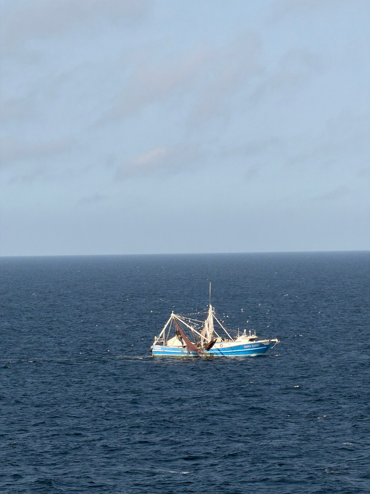 Fishing fleet operates in Gulf waters south of Louisiana