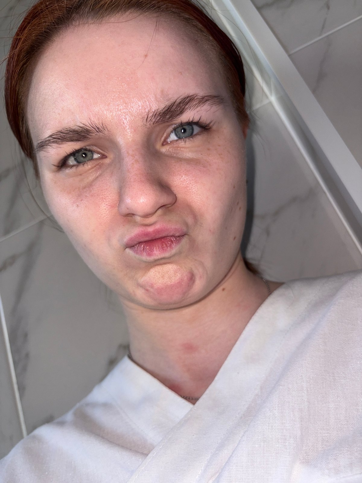 Portrait photography session documented across Russian locations