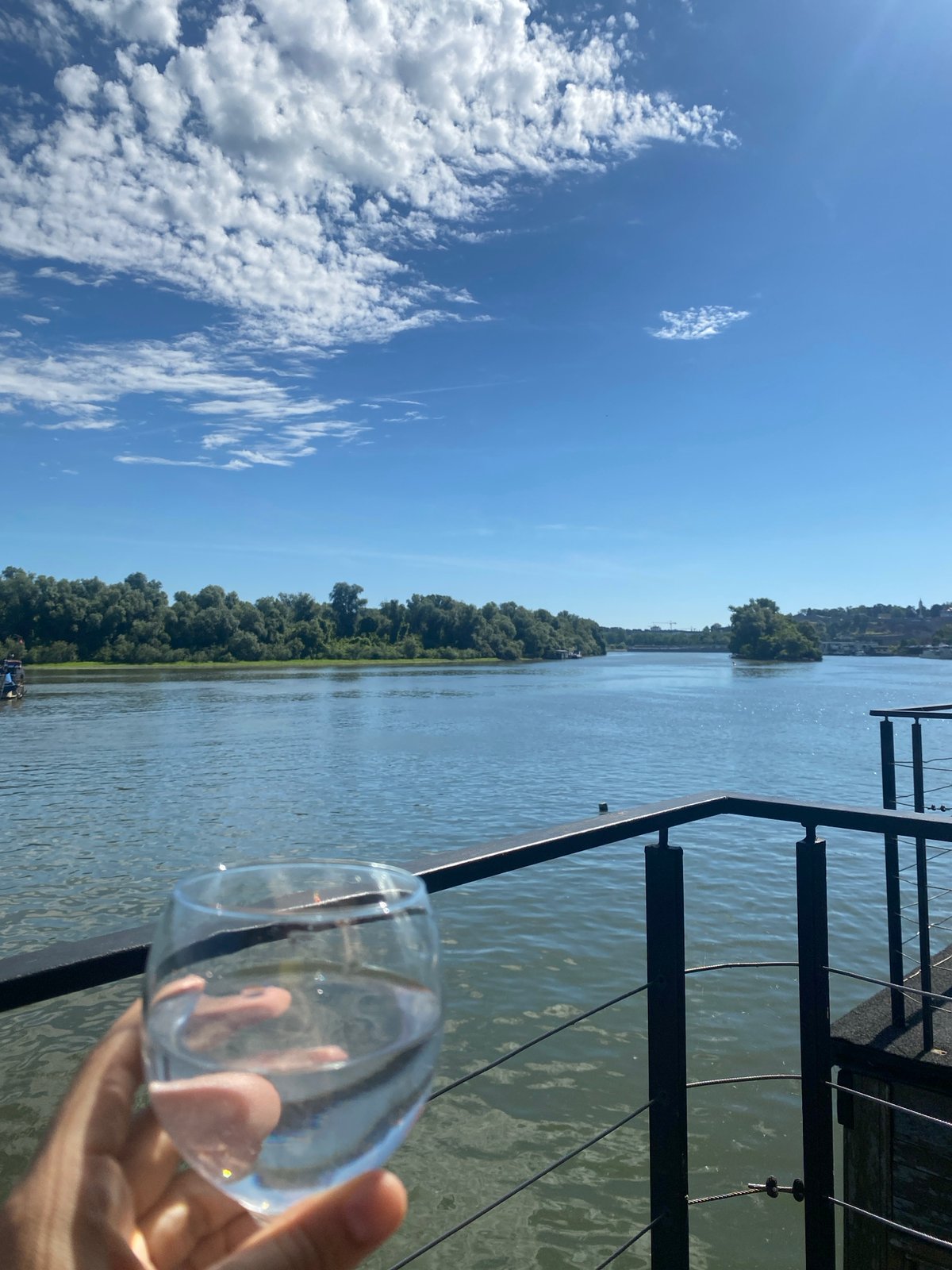Lazy morning on the Sava River, Belgrade