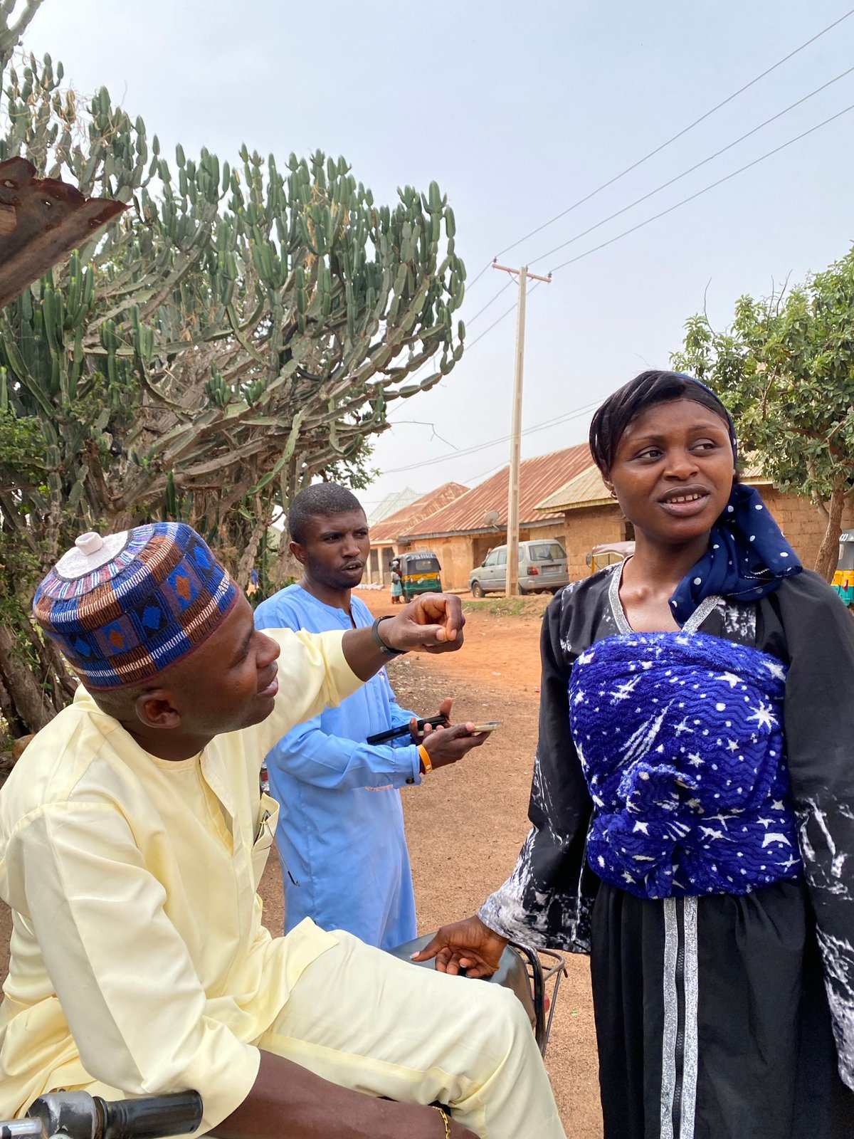 Morning community life documented in Kuru Karama, Nigeria