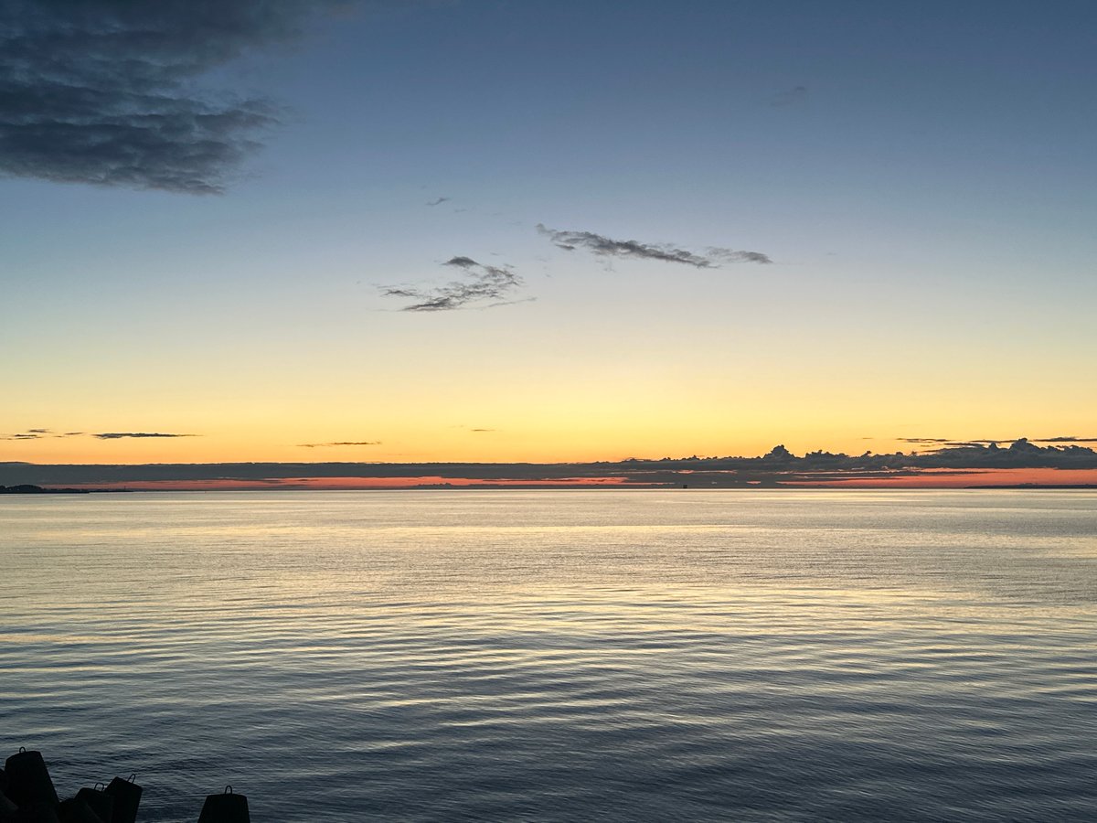 Sunset stroll along Tallinn's waterfront promenade and harbor
