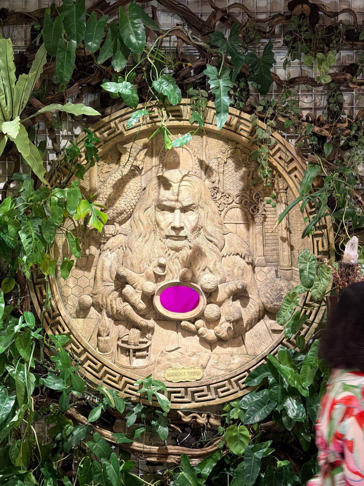 Visitor documents mystical restaurant experience in Ubud, Indonesia