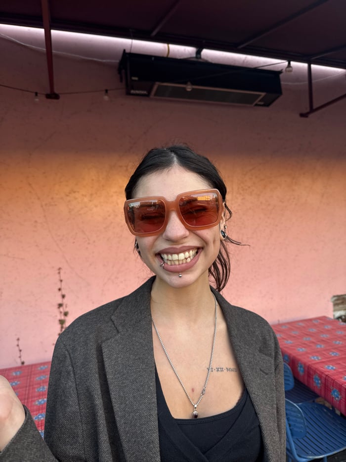 Early morning dining captured at Los Angeles taqueria