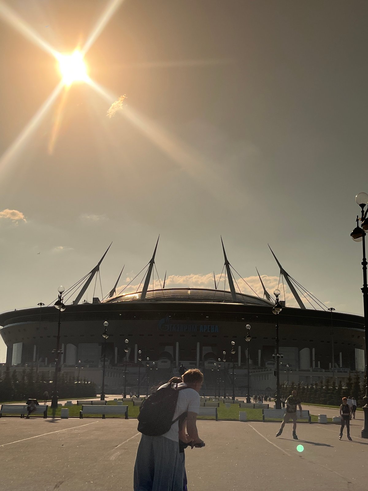 Sunny afternoon scenes captured across Saint Petersburg landmarks