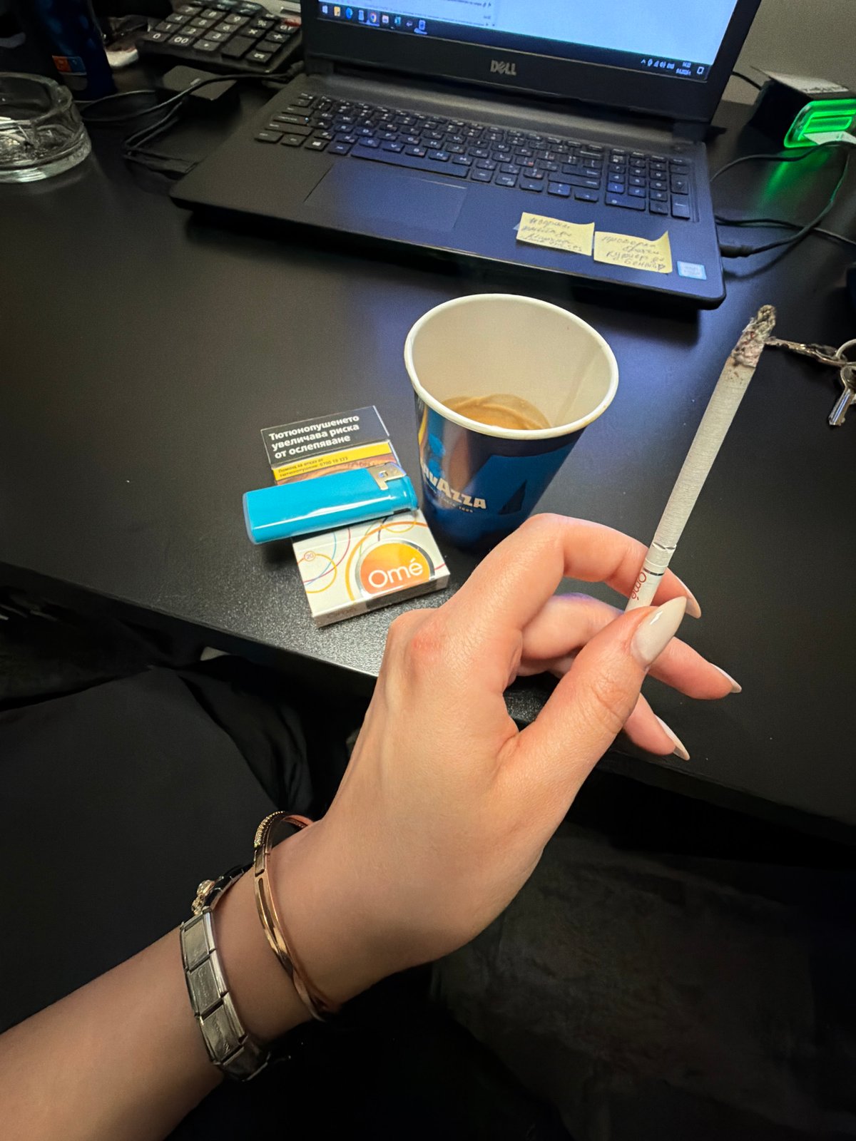 Summer moments: smoking, friends, and sunshine captured in sequence