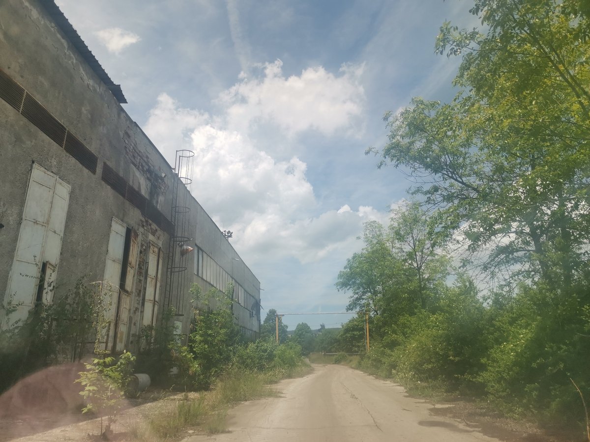 Abandoned industrial buildings documented in rural Zhivkovo, Bulgaria
