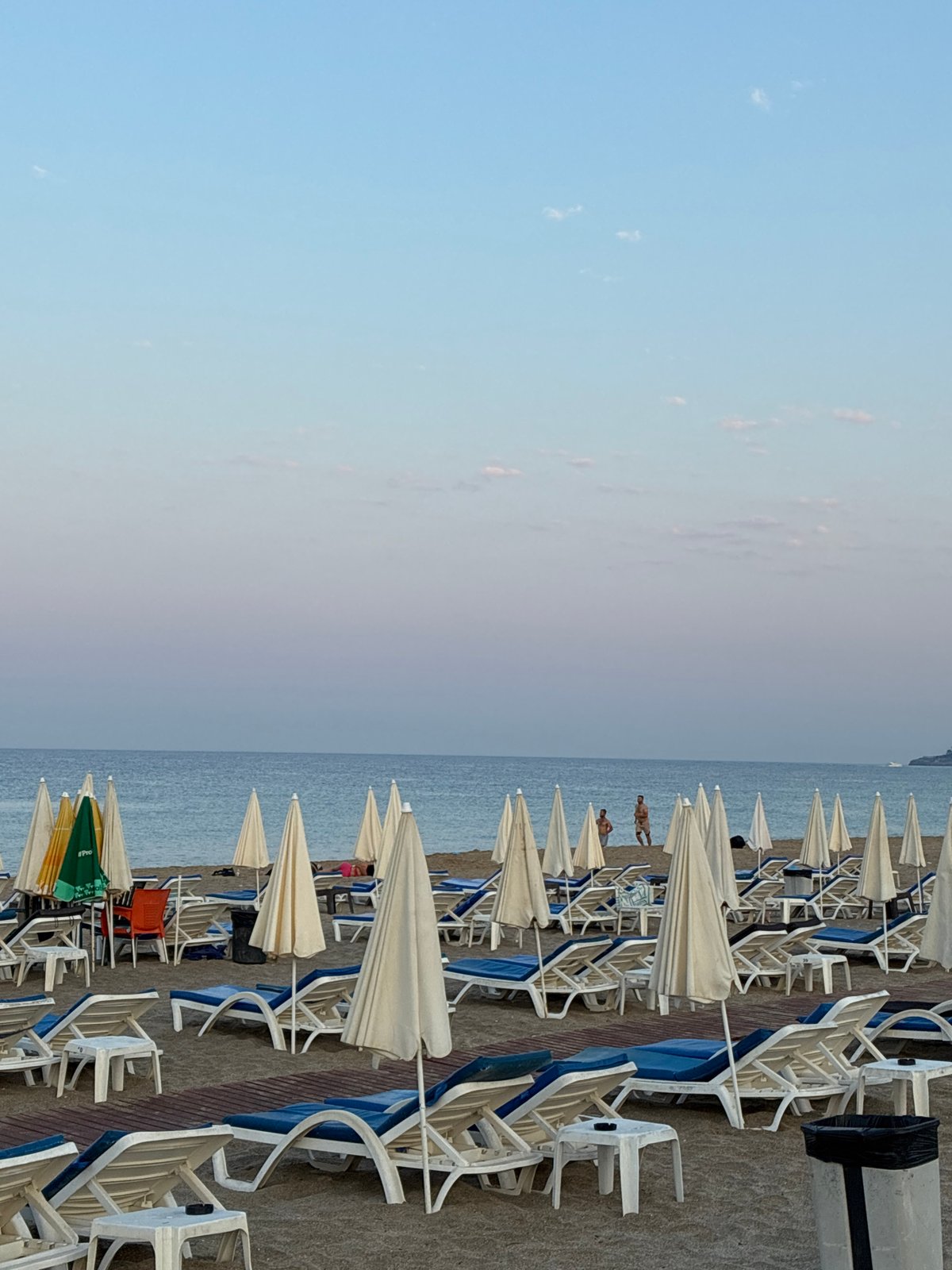 Cleopatra Beach at dawn, Alanya — still, soft, and quiet