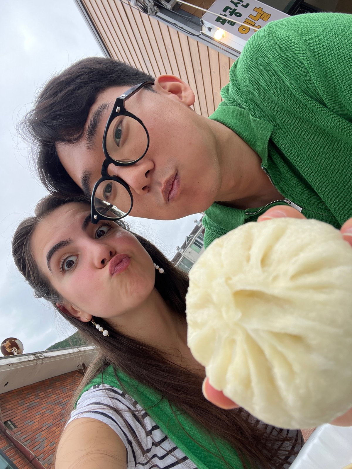 Steamed buns and good vibes at a Dongmyeong-myeon street spot