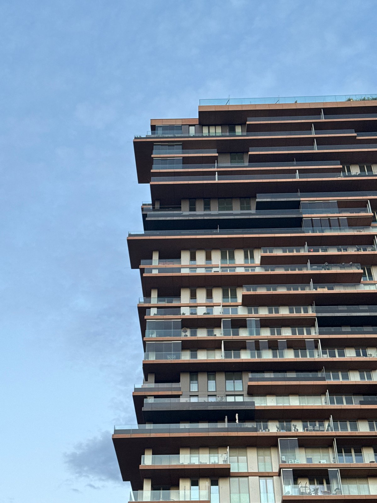 Evening architectural tour through modern Vienna at sunset