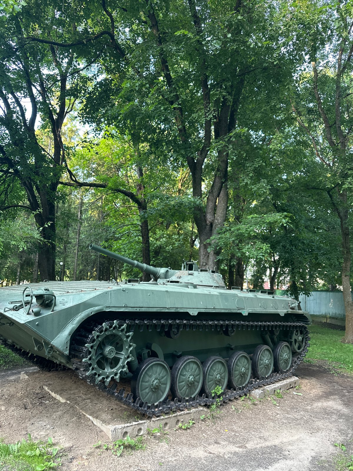 Exploring a military memorial complex in Vologda, Russia
