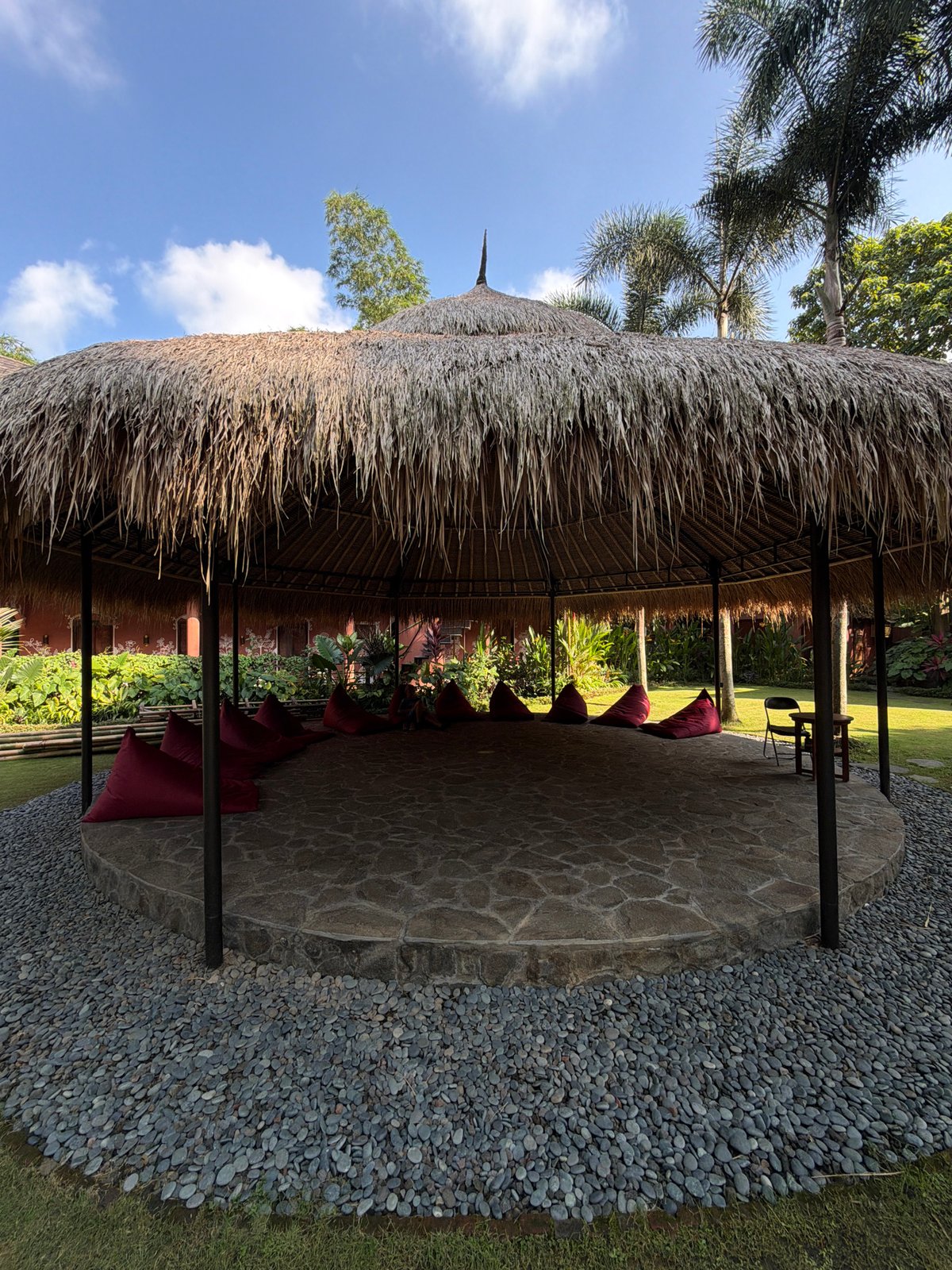 Matcha tasting and yoga sessions documented in Ubud area