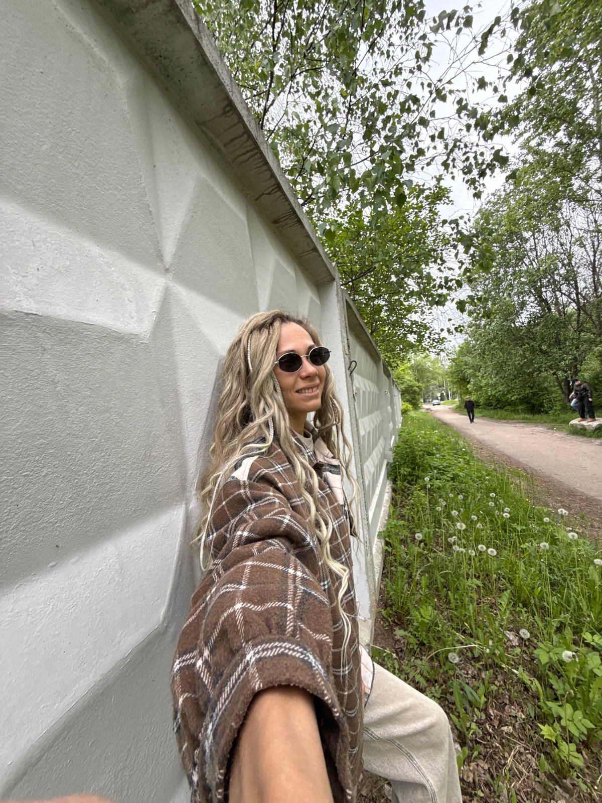Casual outdoor moments captured in Rusanovo, Russia morning