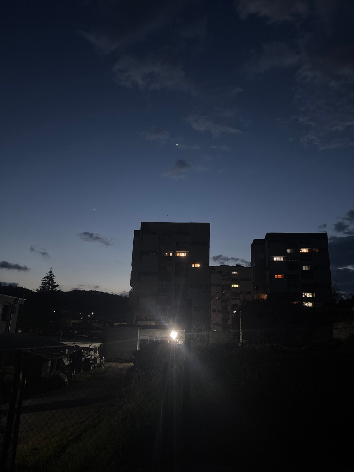 Evening photography session captures kittens, buildings in Zlatograd Bulgaria