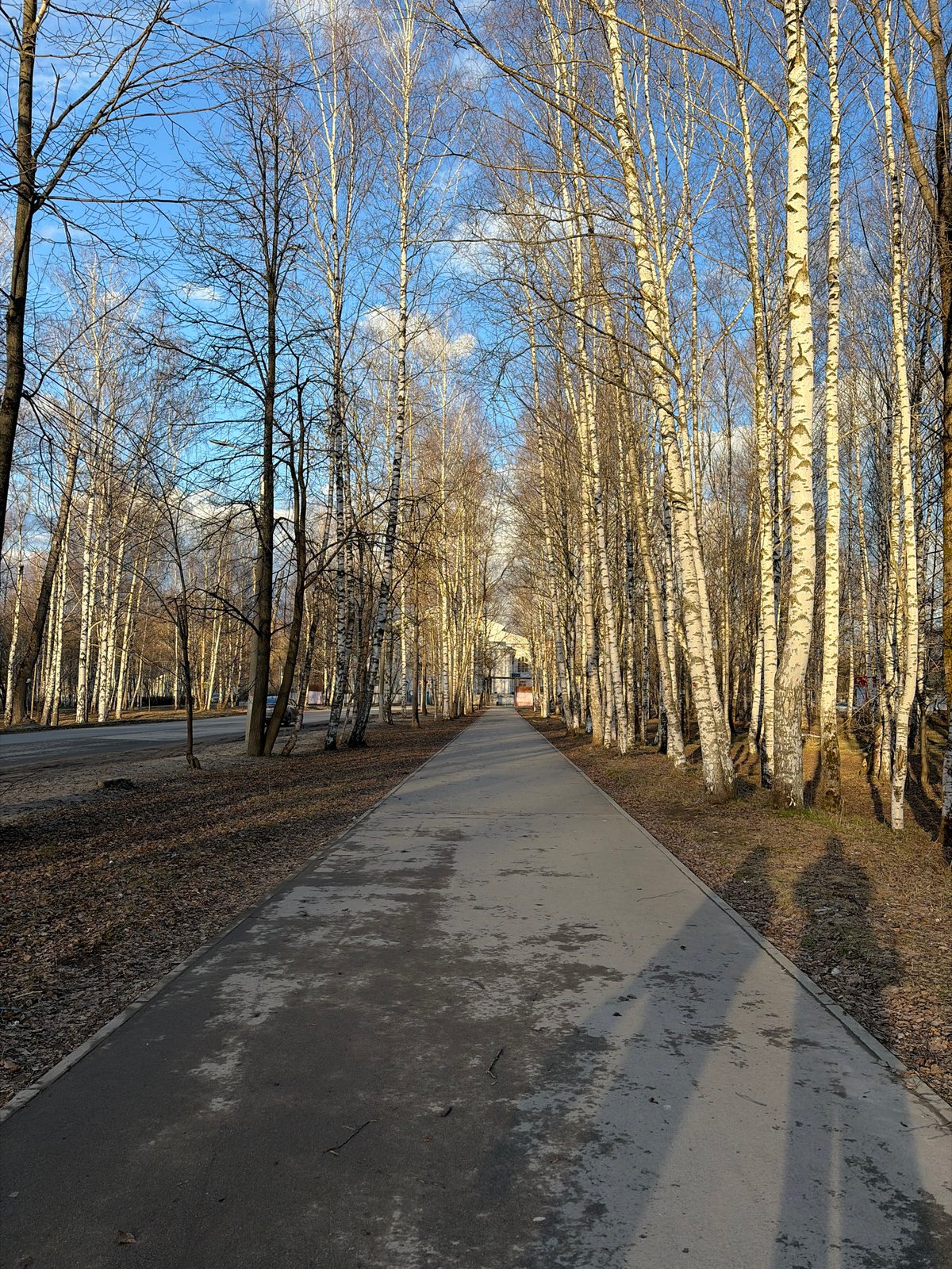 Spring afternoon stroll documented across parks and streets in Perm