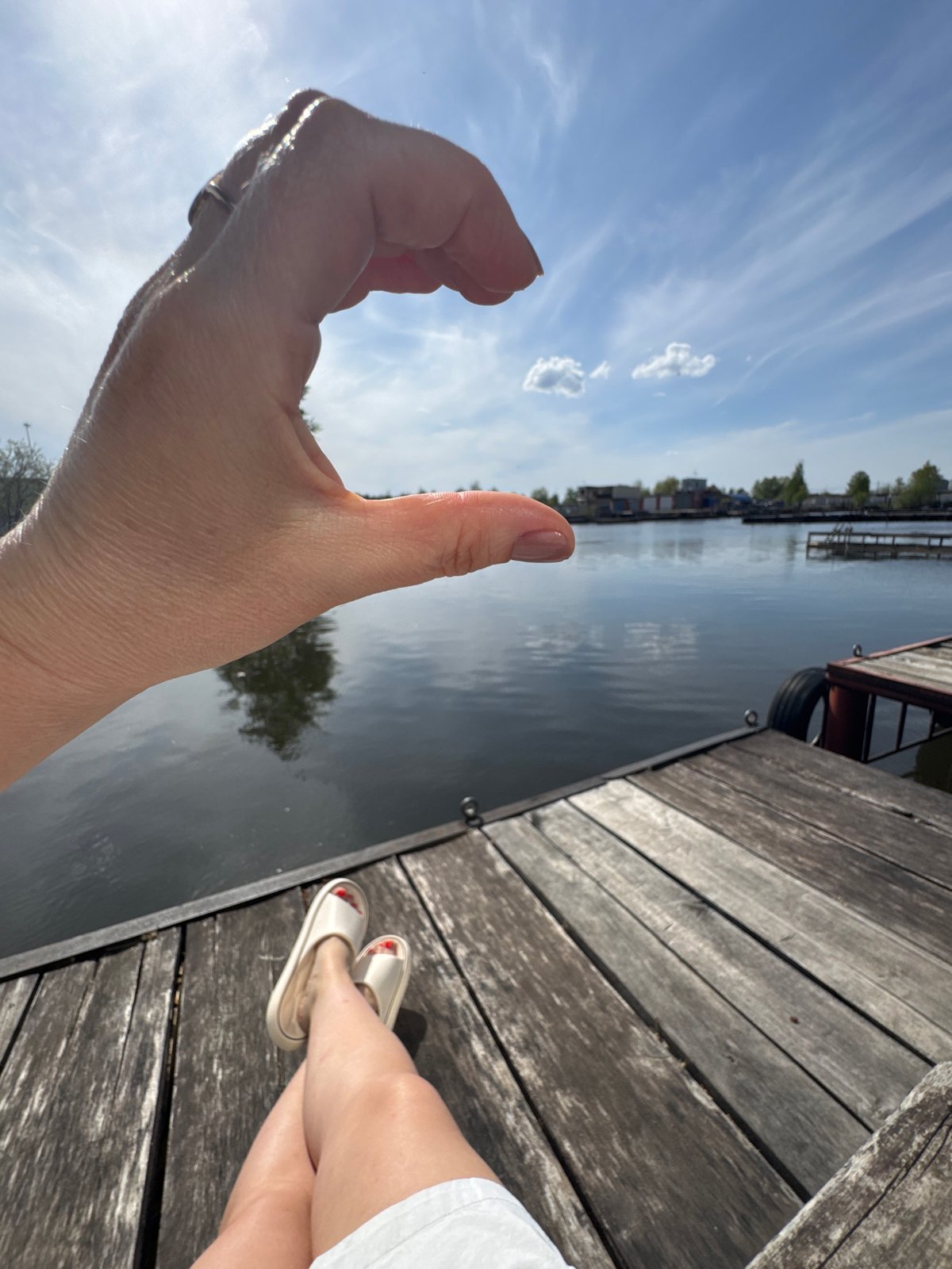 Morning scenes captured across Chaikovsky Russia parks and waterways