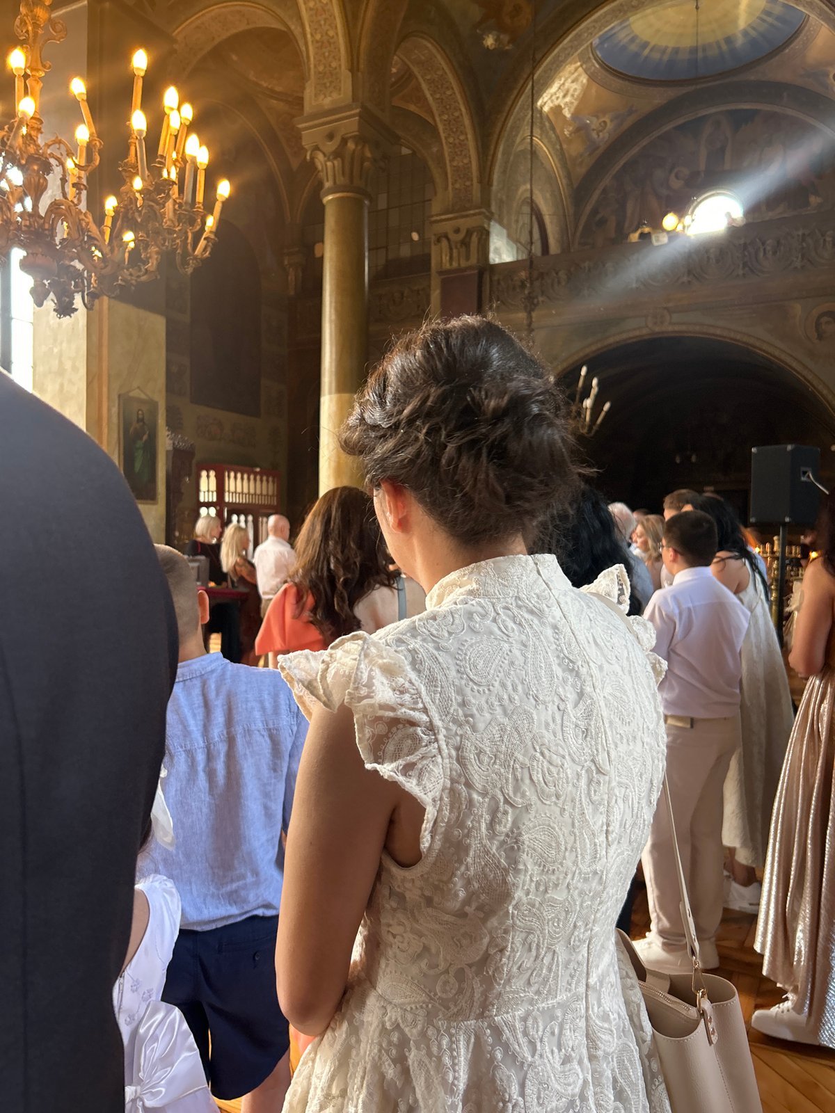 Religious ceremony held at Alexander Nevsky Cathedral in Sofia