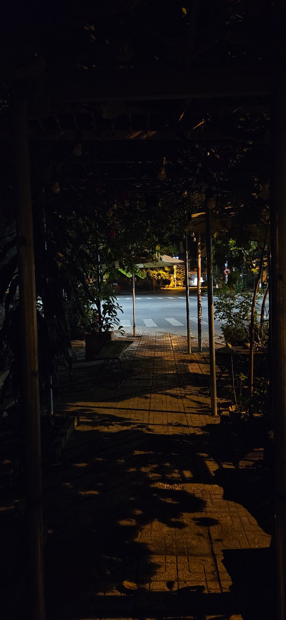 Nighttime photography session documented in Nha Trang, Vietnam
