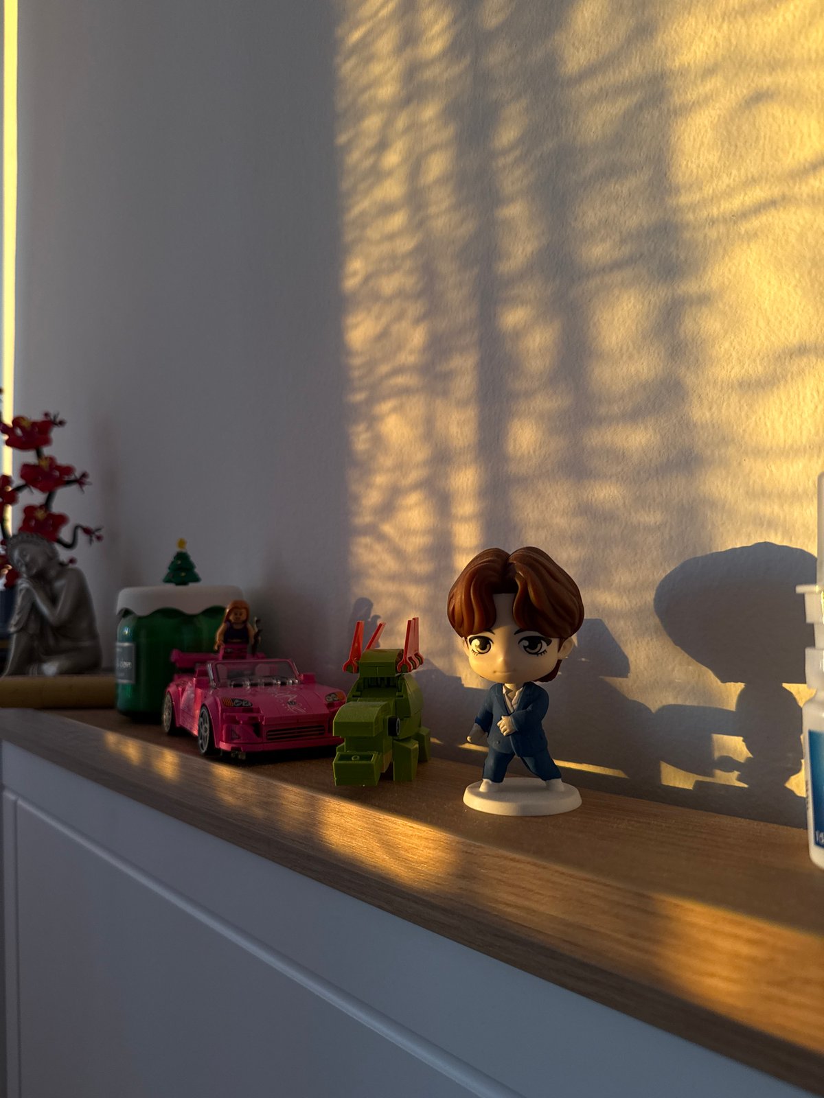 Toy collection shelf documented in Kragujevac, Serbia