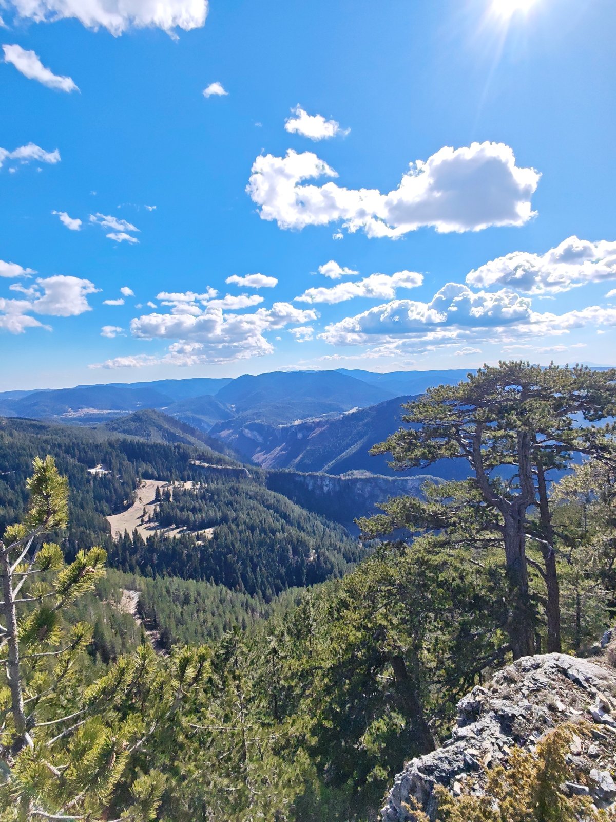 Mountain overlook visit documented in Giovren, Bulgaria