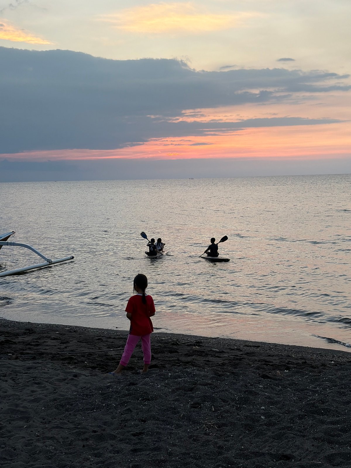 Sunset drinks and café coffee along Bali's north coast