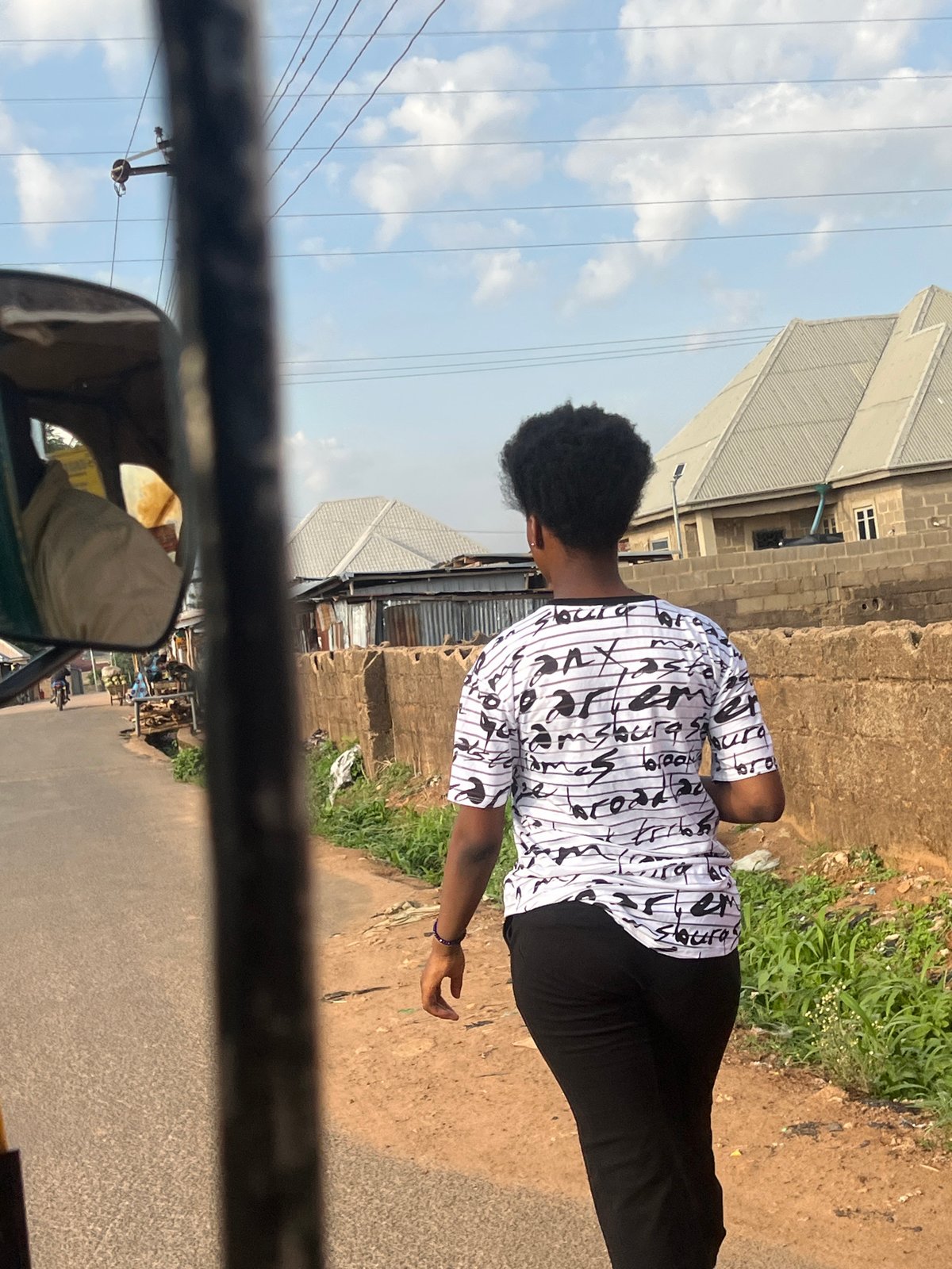 Morning street life documented in Barakin Akawo, Nigeria