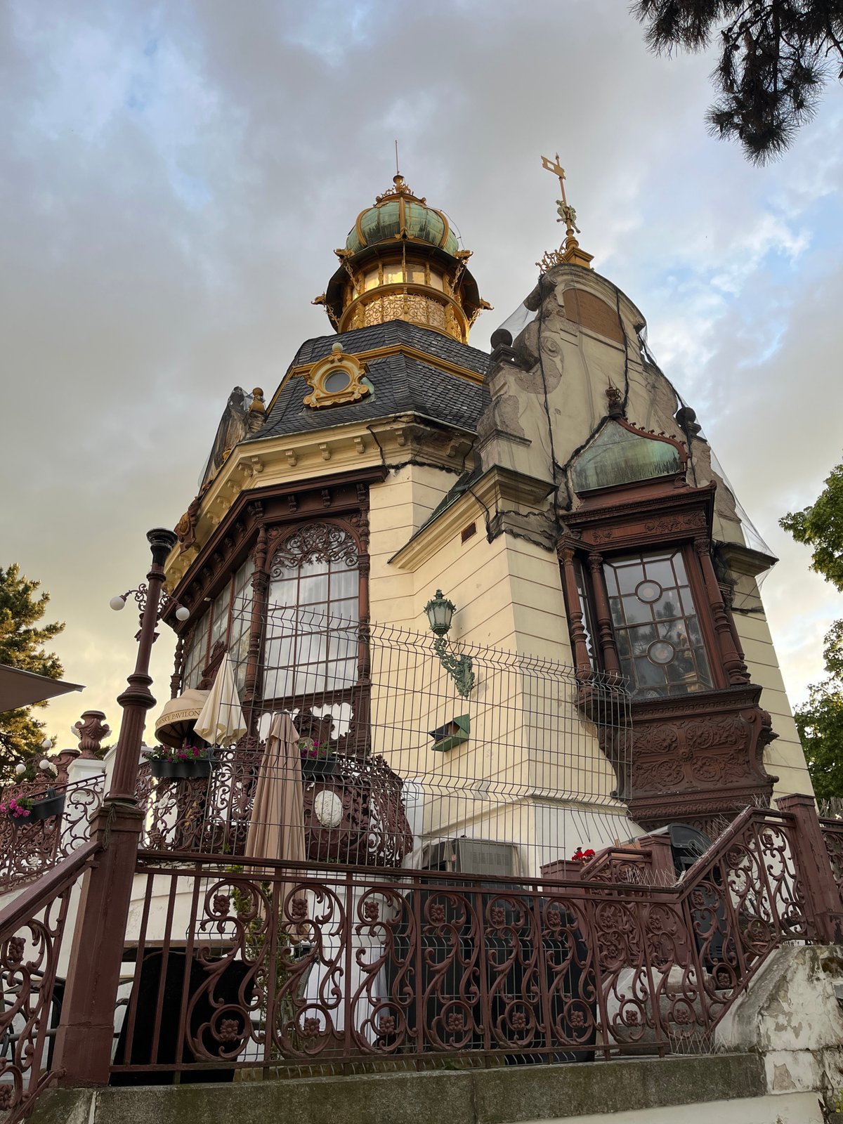 European riverside architecture documented in evening light June 2026