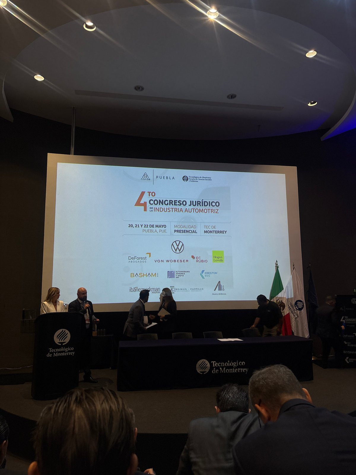 Automotive Industry Legal Congress Presentation Held in Puebla