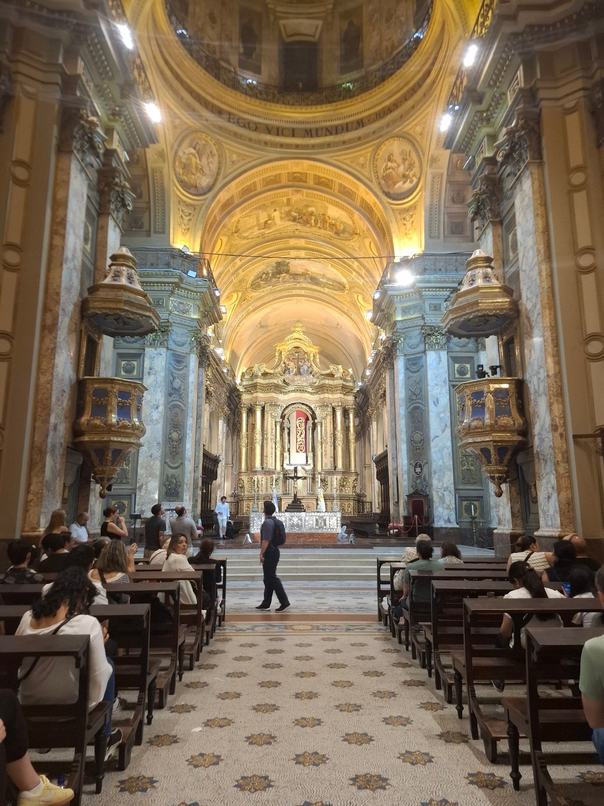 Musical performance held at Buenos Aires Metropolitan Cathedral