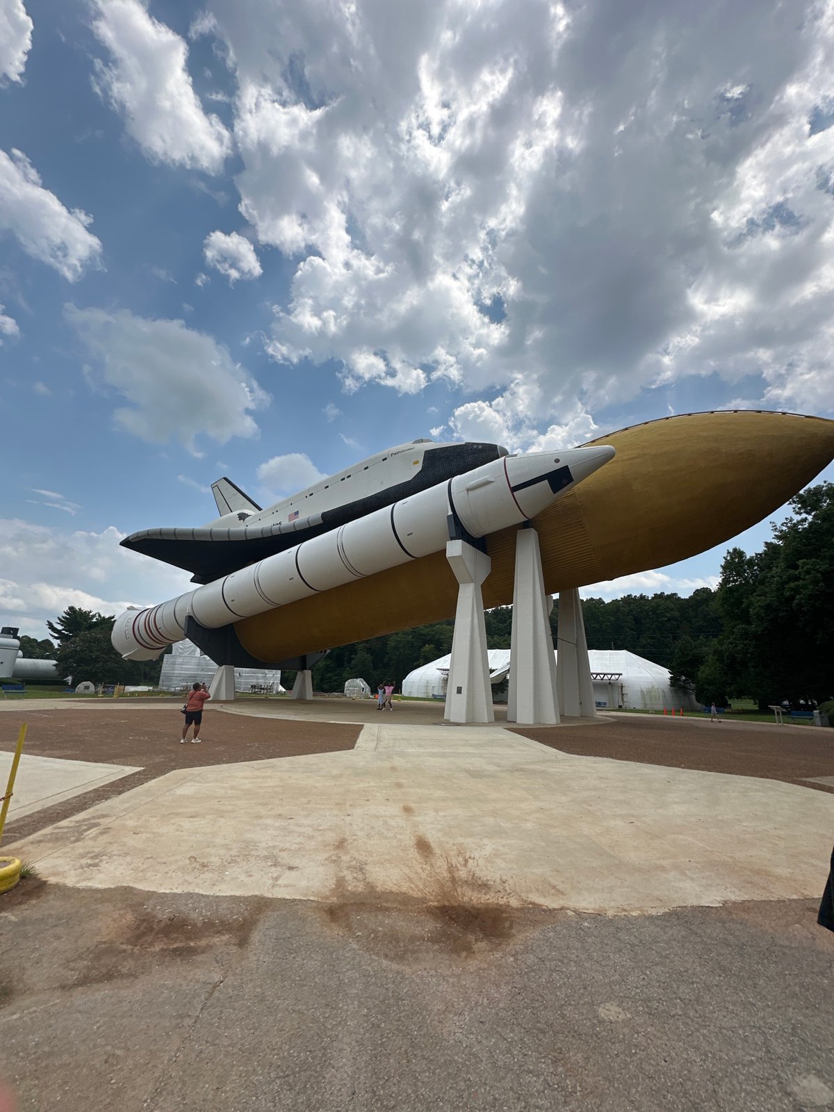 Afternoon at Huntsville's Space & Rocket Center, inside and out