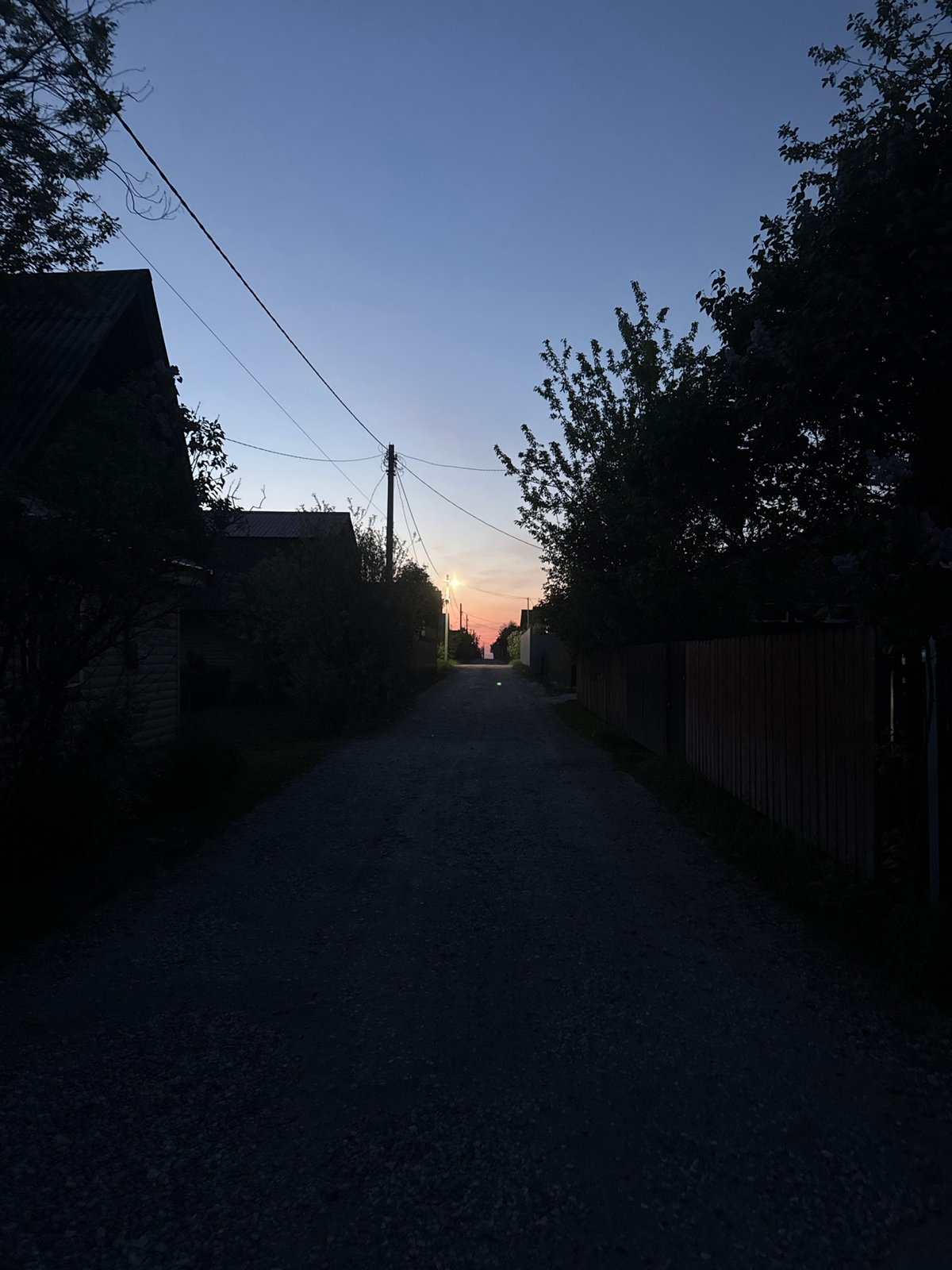 Residential road documented in Старое Михайловское, Russia