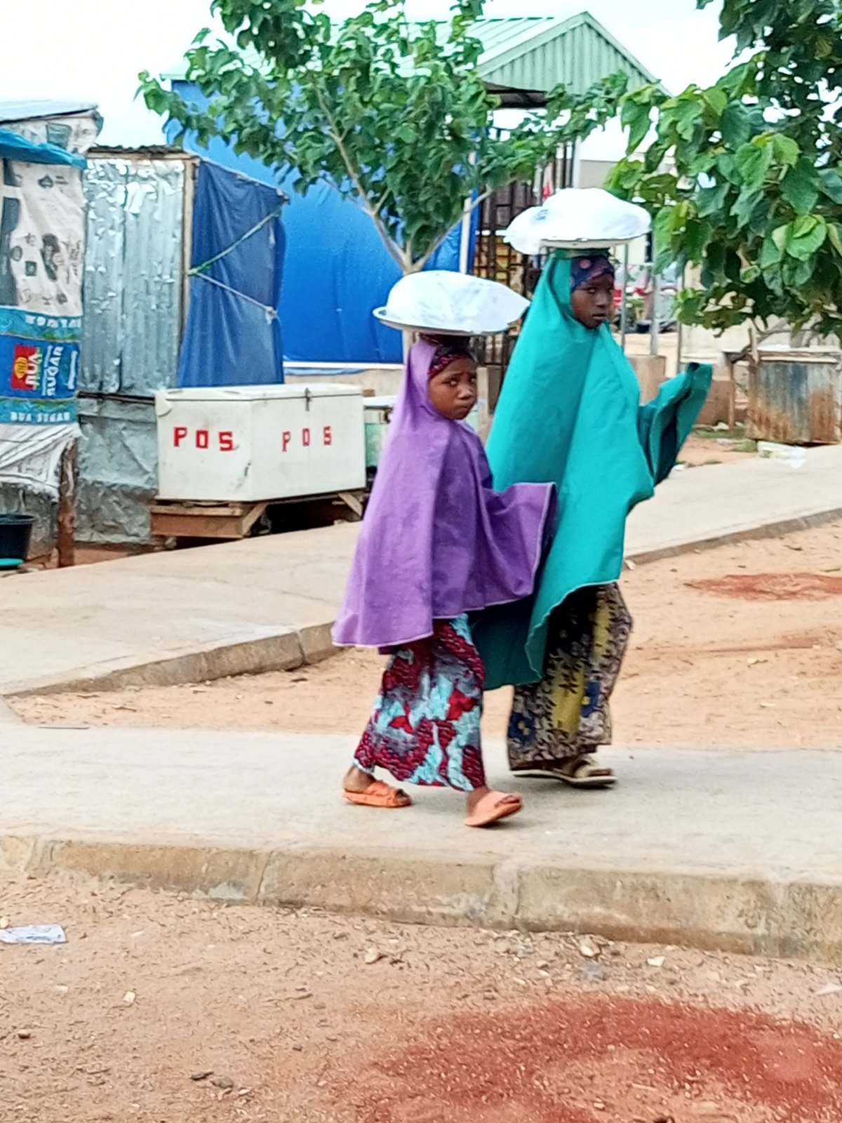 Morning street life documented in Gombe, Nigeria