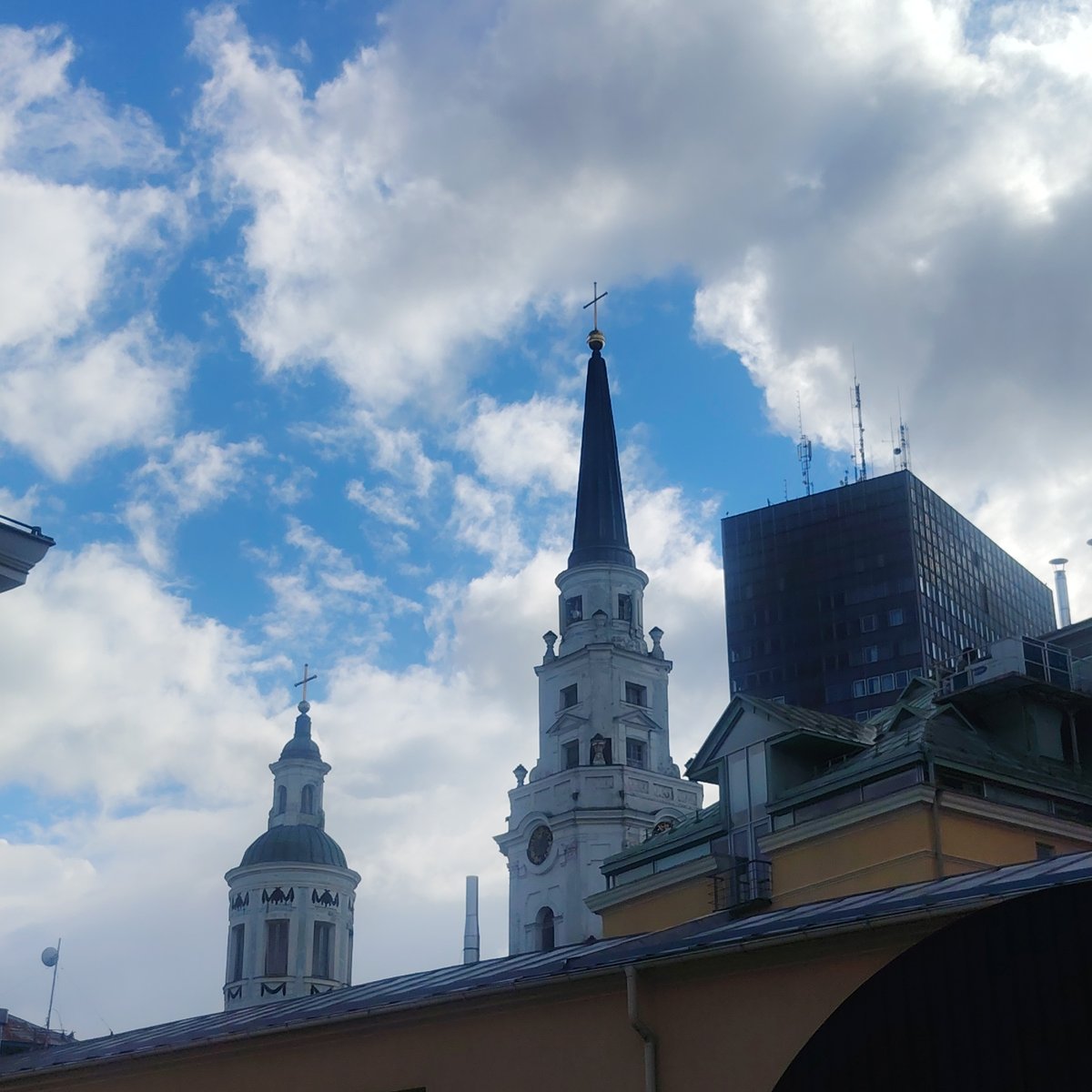 St. Peter's Church documented by witnesses in Riga