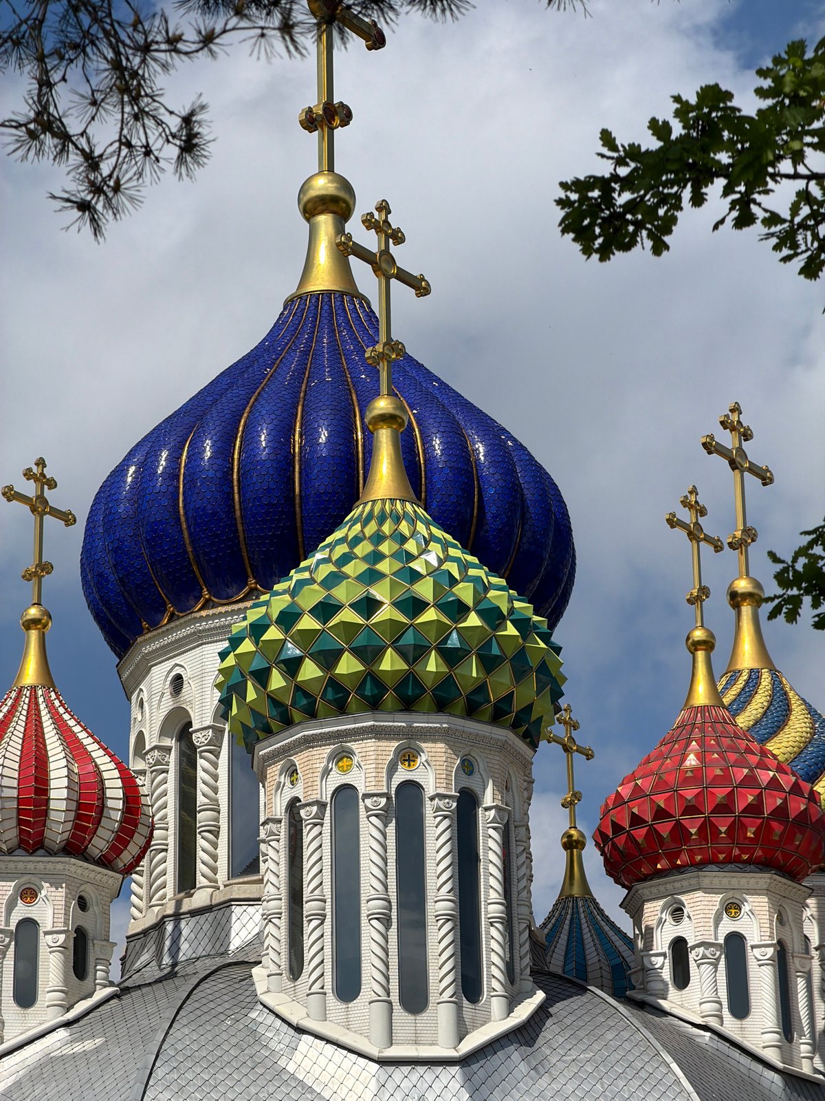 Moscow landmarks Saint Basil's Cathedral and Izmailovo Kremlin documented
