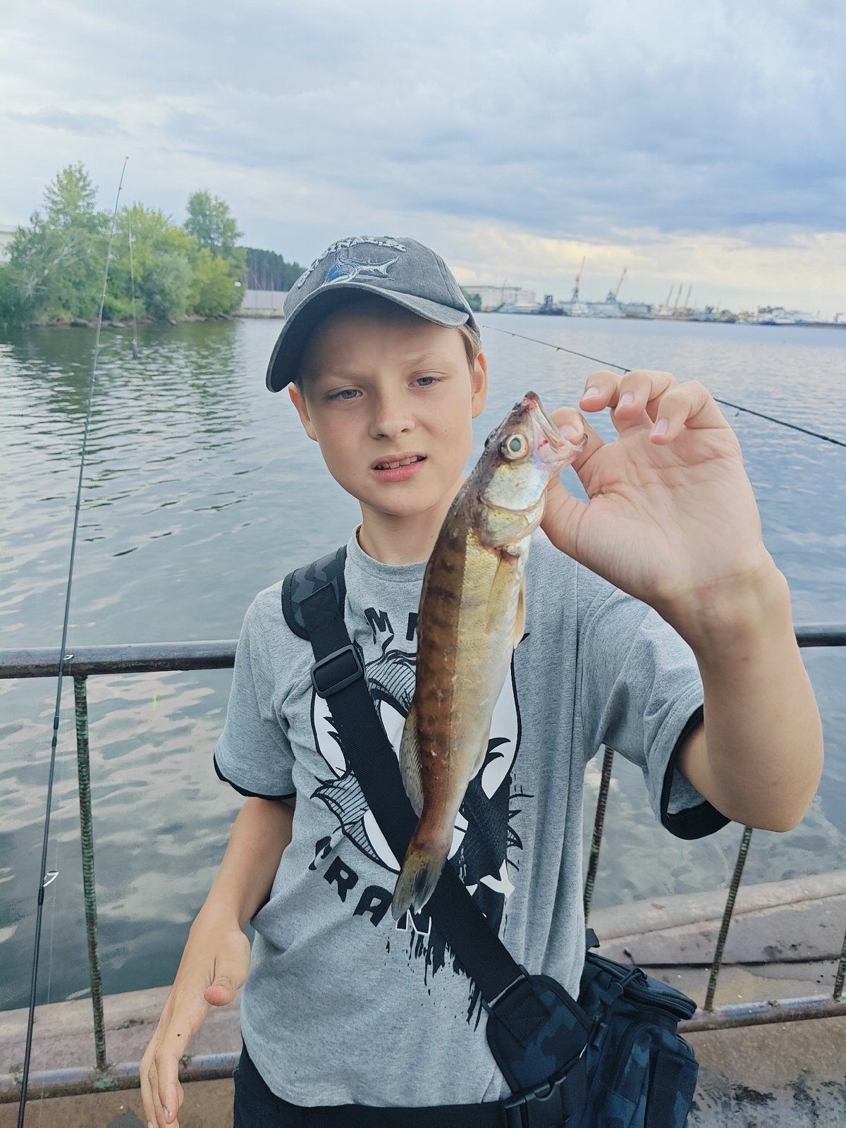 Catch-and-release fishing on the Kama River, Chaikovsky