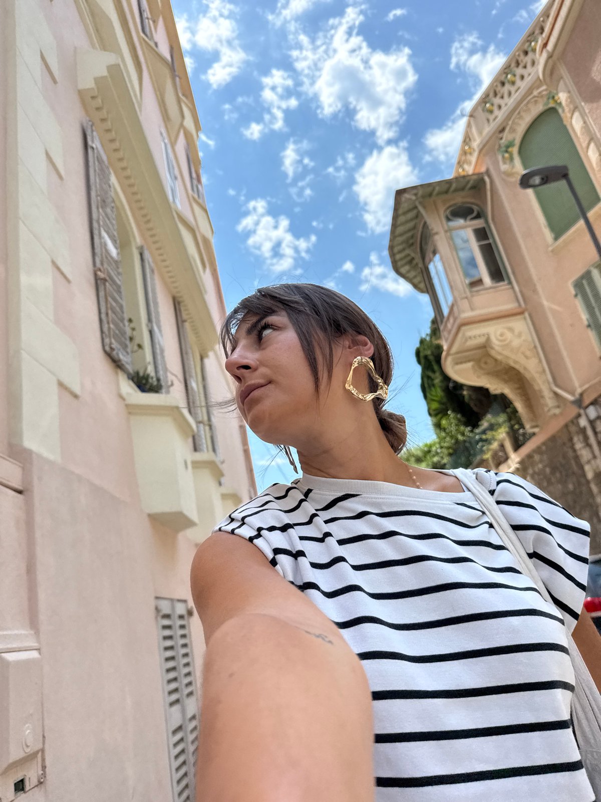 Woman's morning routine documented across Cannes, France